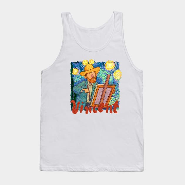 Vincent Tank Top by drawboy